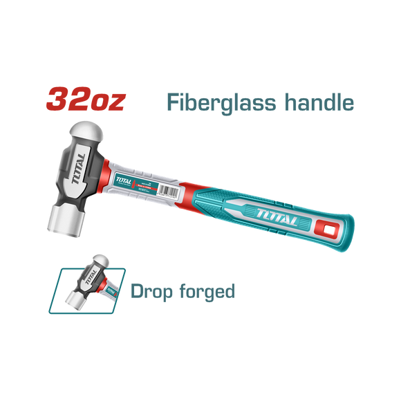 Total Ball Pein Hammer 32oz THBPH61032