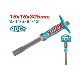 Total Mason's Chisel 305mm 40Cr Chrome Steel Precise THT4531916