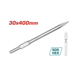 Total 30X400mm Pointed Hex Chisel TAC15333011