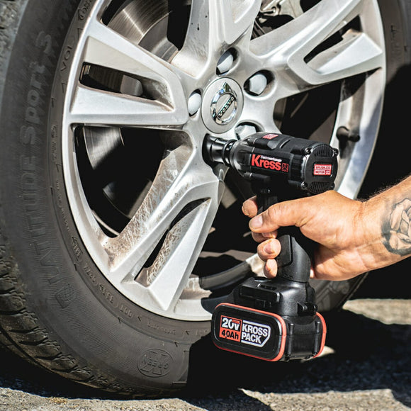 Kress 1/2" Impact Wrench 20V BL 300Nm Kit