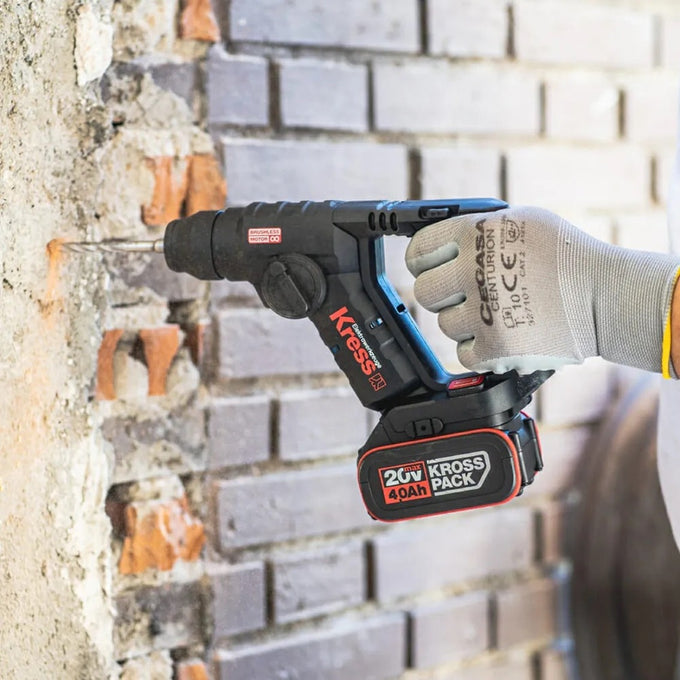 Kress Rotary Hammer BL SDS+ 20mm 1.7J 20V Kit