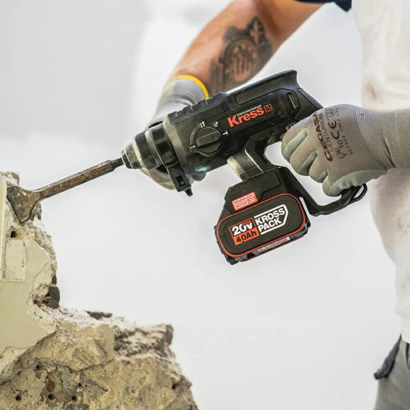 Kress Rotary Hammer BL SDS+ 22mm 2J 20V Kit