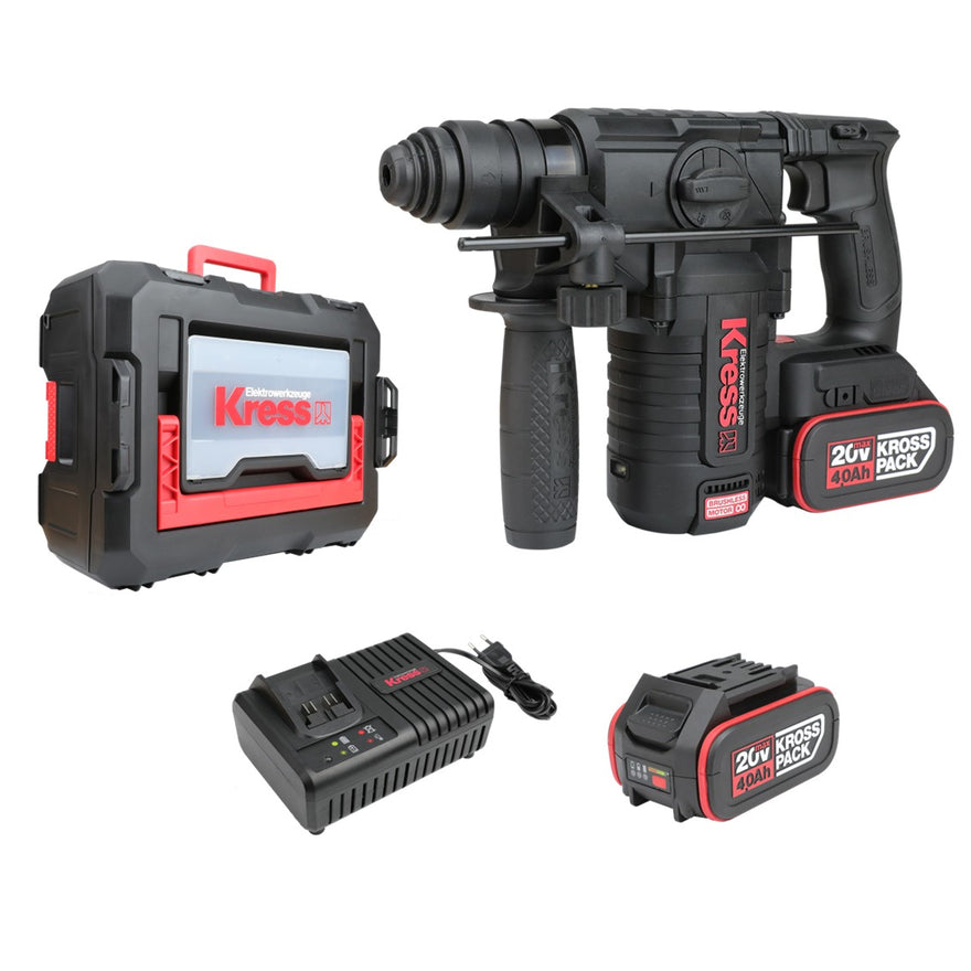 Kress Rotary Hammer BL SDS+ 24mm 2.2J 20V Kit