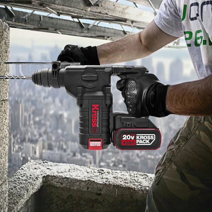 Kress Rotary Hammer BL SDS+ 24mm 2.2J 20V Kit