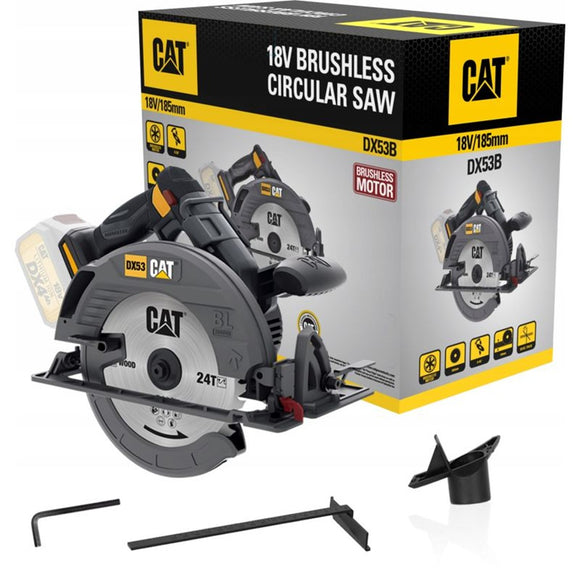 Cat Circular Saw BL 185mm 18V TOOL ONLY
