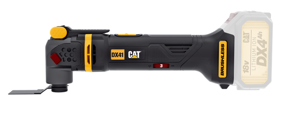 Cat Oscillating Multi Brushless Tool 18V TOOL ONLY