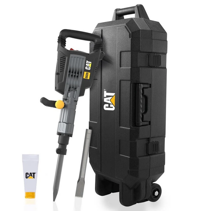 Cat Demolition Hammer 50J Hex 30mm 15Kg