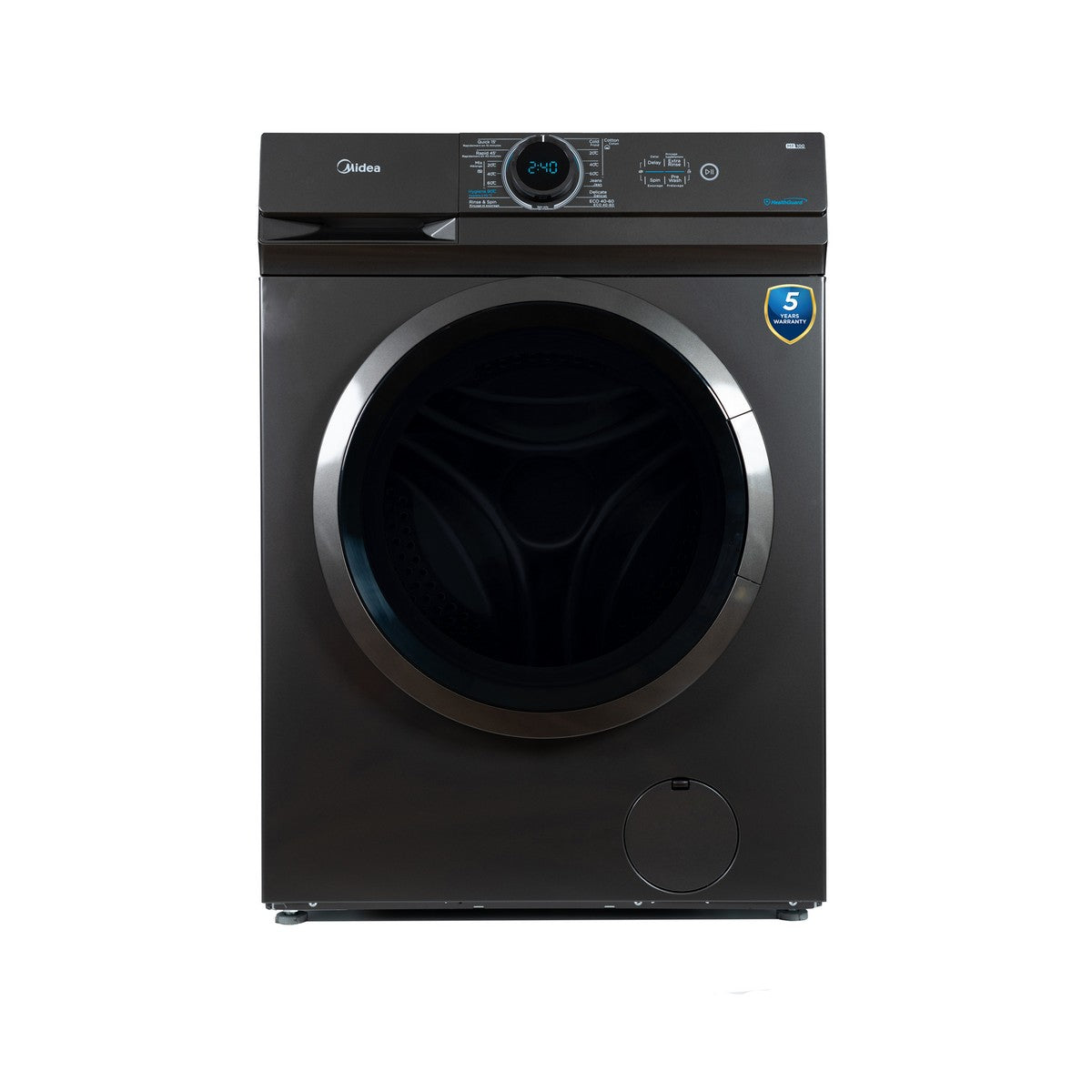 Midea 6Kg Titanium Front Loader Washing Machine