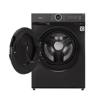 Midea 10Kg Inverter Front Load Washing Machine Titanium - 0