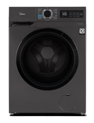 Midea 8 kg Front Loader Washing Machine MF110W80B/T - Titanium Gray