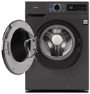 Midea 8 kg Front Loader Washing Machine MF110W80B/T - Titanium Gray-2