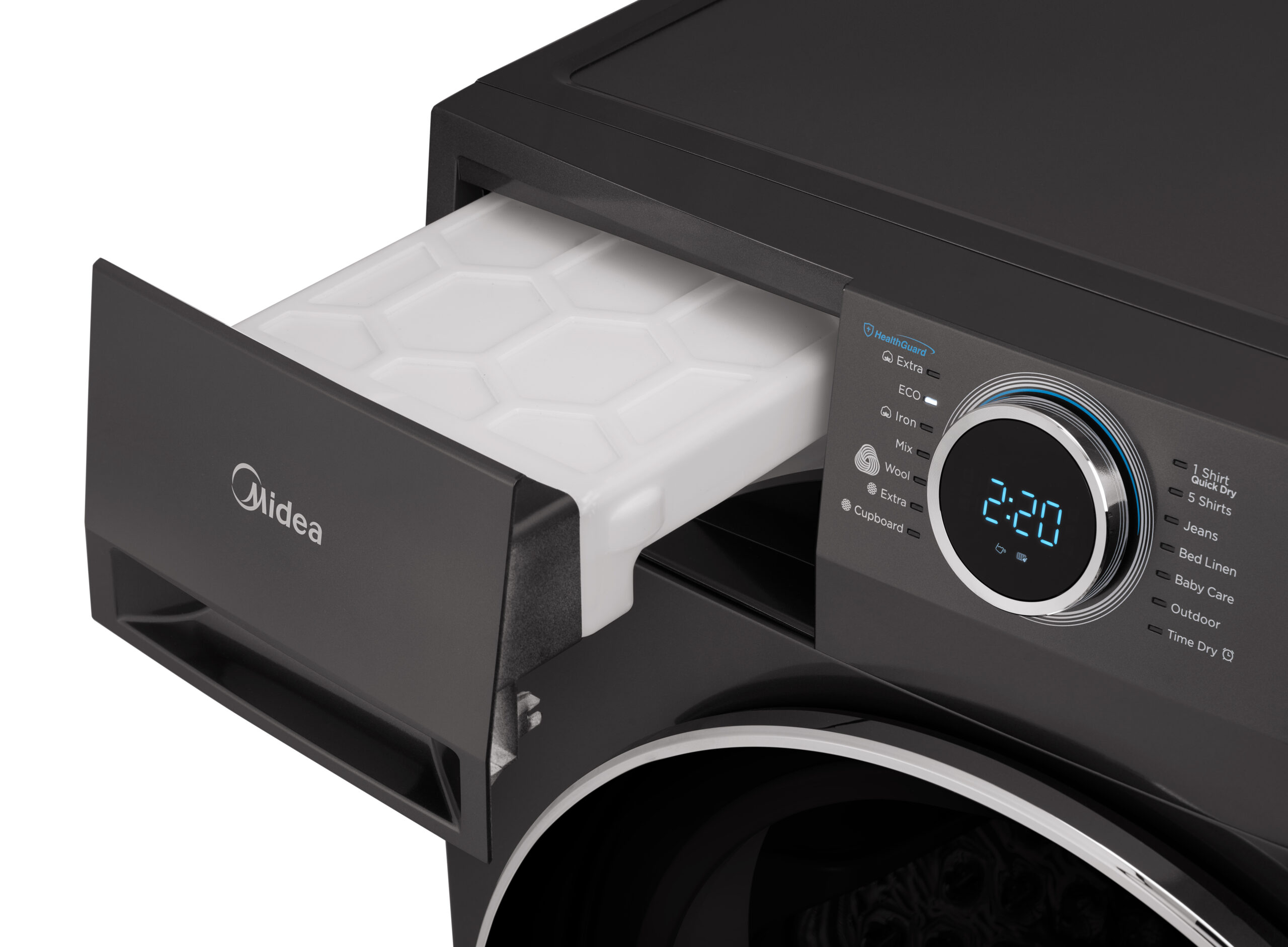 Midea 8Kg Titanium Heat Pump Tumble Dryer