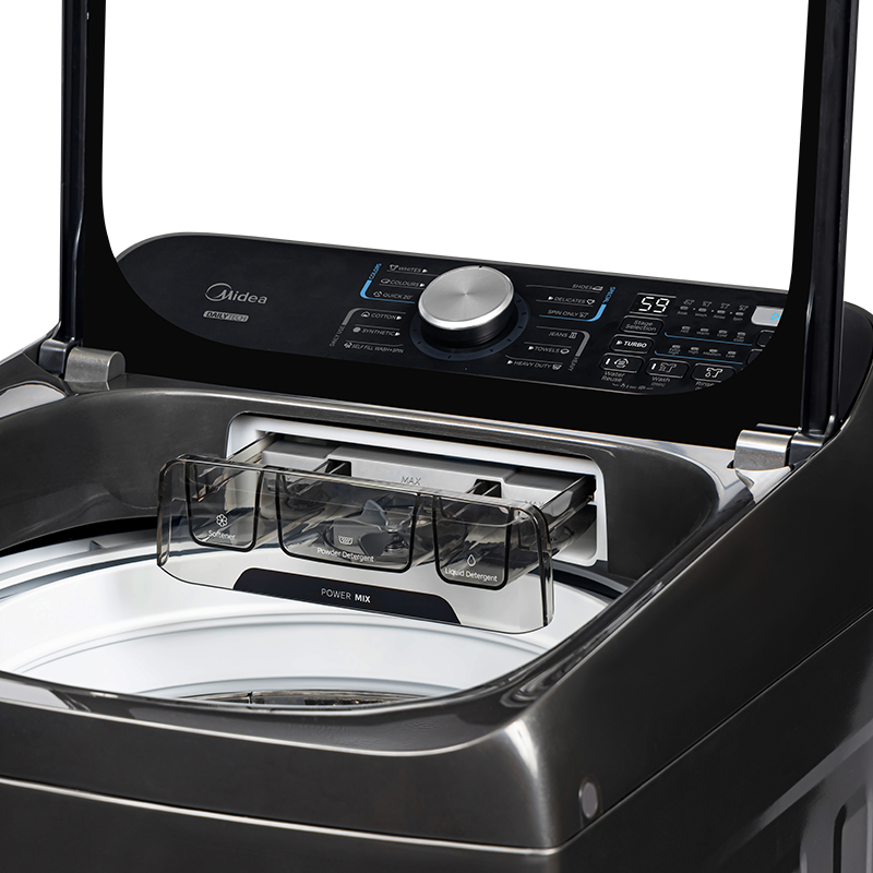 Midea 16Kg Titanium Top Loader Washing Machine