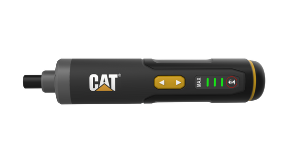 Cat Screwdriver 4V 5Nm with accessories