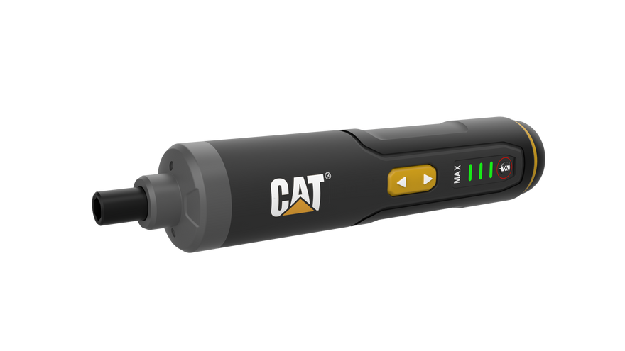 Cat Screwdriver 4V 5Nm with accessories