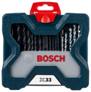 Bosch 33pc X-Line Drill Bit and Screwdriver Bit blue set-1