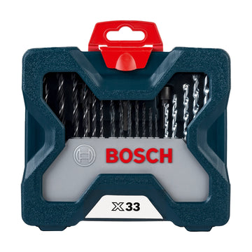 Bosch 33pc X-Line Drill Bit and Screwdriver Bit blue set - image 01