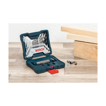 Bosch 33pc X-Line Drill Bit and Screwdriver Bit blue set - image 02