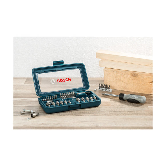 Bosch 46pc Screwdriver and Nutsetter Set - image 01