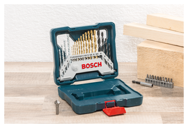 Bosch 30pc X-Blue Line titanium set (drilling & screwdriving) - 0