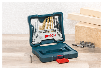 Bosch 30pc X-Blue Line titanium set (drilling & screwdriving) - 0