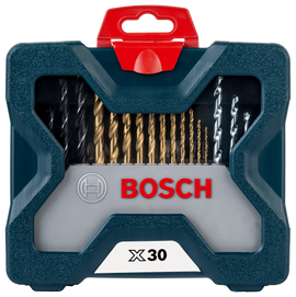 Bosch 30pc X-Blue Line titanium set (drilling & screwdriving)