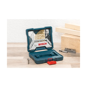 Bosch 30pc X-Blue Line titanium set (drilling & screwdriving) - image 02