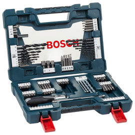 Bosch 91pc V-Blue Line titanium set (drilling & screwdriving)