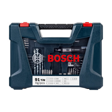 Bosch 91pc V-Blue Line titanium set (drilling & screwdriving) - image 02