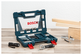 Bosch 83pc V-Blue Line titanium set (drilling & screwdriving) - 0