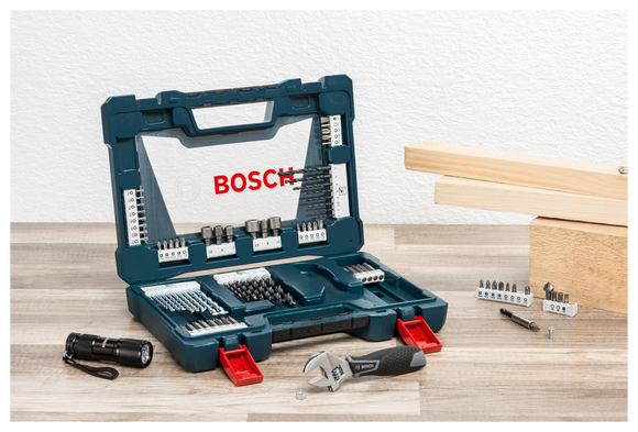 Bosch 83pc V-Blue Line titanium set (drilling & screwdriving)