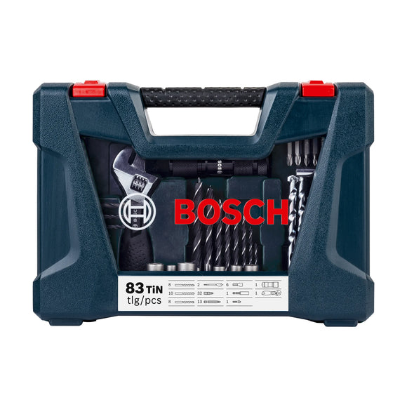 Bosch 83pc V-Blue Line titanium set (drilling & screwdriving) - image 01