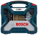Bosch 50pc X-Line Drill Bit and Screwdriver Bit blue set-2