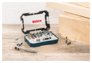 Bosch 26pc Mini ratchet & screwdriver set with Quick release Holder-2