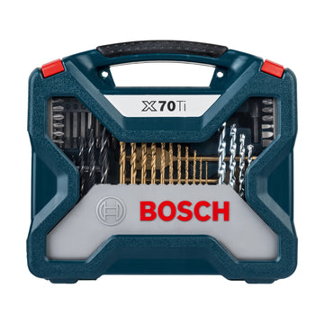 Bosch 70pc X-Line Drill Bit and Screwdriver Bit blue set - image 02