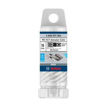 PRO Metal TCT Annular Cutter, 18 x 35 x 75 mm - image 02
