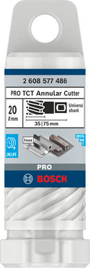 PRO Metal TCT Annular Cutter, 22 x 35 x 75 mm-2