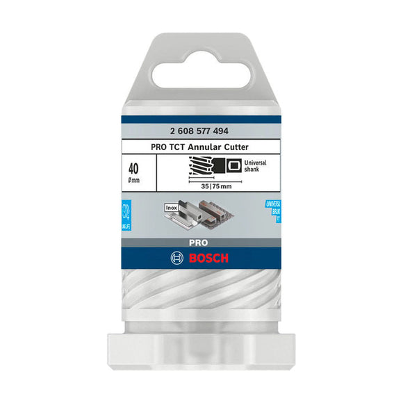 PRO Metal TCT Annular Cutter, 40 x 35 x 75 mm - image 02