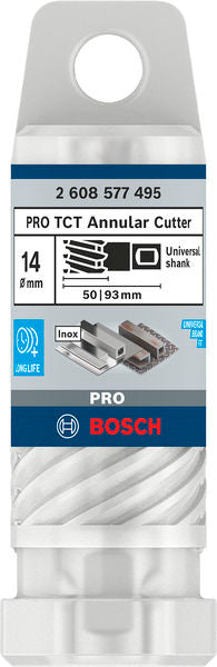 PRO Metal TCT Annular Cutter, 14 x 50 x 93 mm - 0