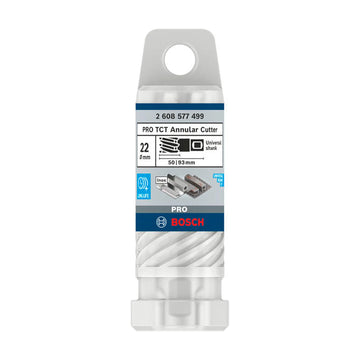 PRO Metal TCT Annular Cutter, 22 x 50 x 93 mm - image 02