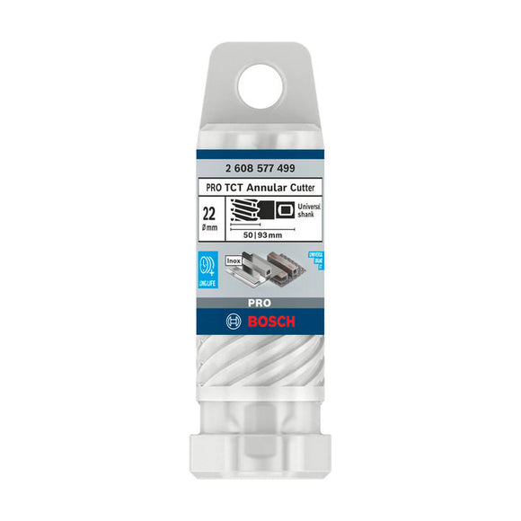 PRO Metal TCT Annular Cutter, 22 x 50 x 93 mm - image 02