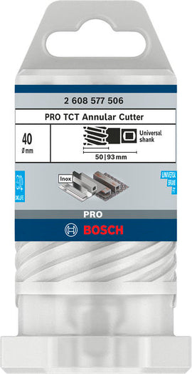 PRO Metal TCT Annular Cutter, 40 x 50 x 93 mm - 0