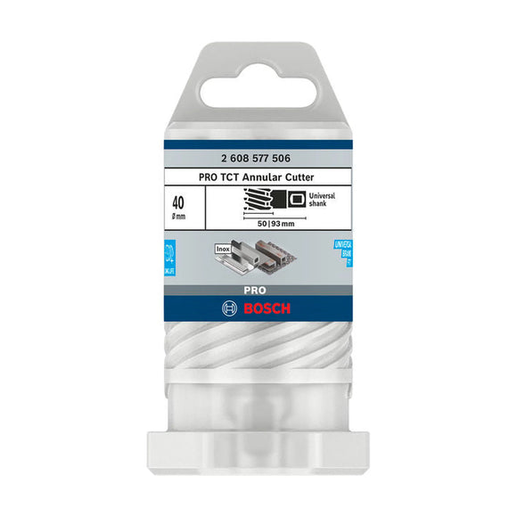 PRO Metal TCT Annular Cutter, 40 x 50 x 93 mm - image 02