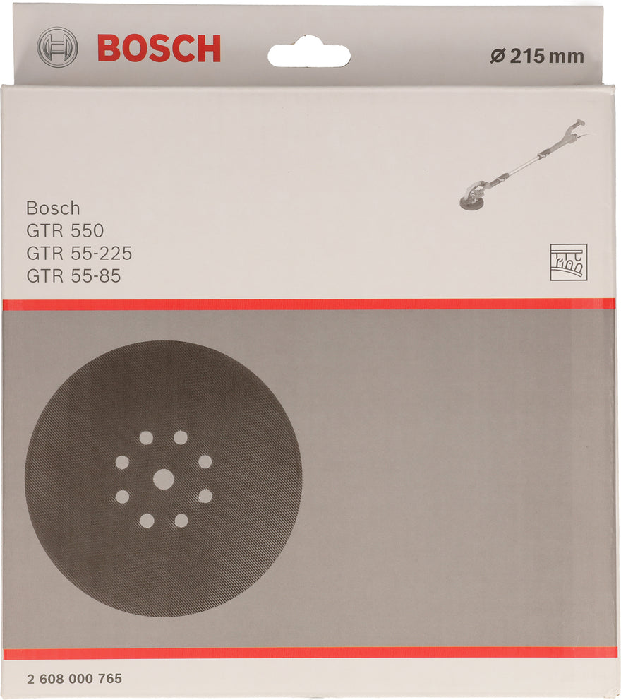 Backing Pad 225mm, Intermediate Plate - 0