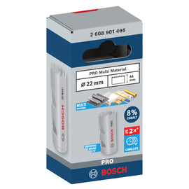 PRO Multi Material Hole Saw, 22 mm, Threaded - 0