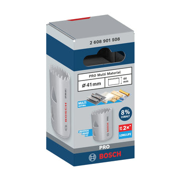 PRO Multi Material Hole Saw, 41 mm, Threaded - image 02