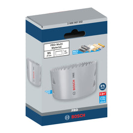 PRO Multi Material Hole Saw, 95 mm, Threaded - 0