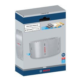 PRO Multi Material Hole Saw, 121 mm, Threaded - 0