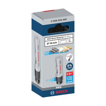 PRO Multi Material PC Plus Hole Saw, 16 mm - image 02