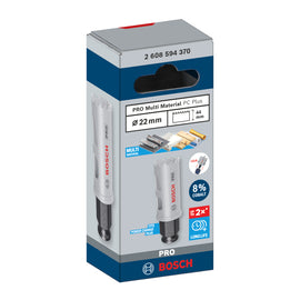PRO Multi Material PC Plus Hole Saw, 22 mm - 0